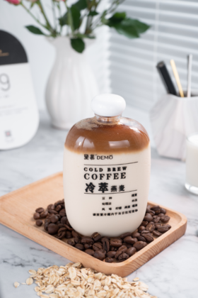 冷萃燕麦咖啡 | Cold brew oatmeal coffee