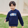 mettekids男童卫衣春秋新款洋气童装中大儿童休闲运动连帽上衣 商品缩略图2
