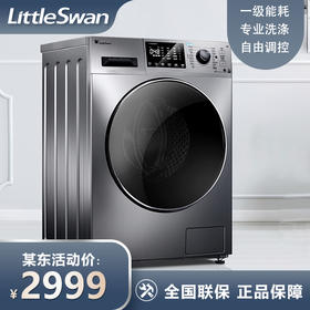 小天鹅（LittleSwan）滚筒洗衣全自动 水魔方系列 护色护形 纳米银离子除菌 10公斤 以旧换新TG100V86WMDY5