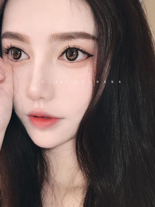 正品IDOL系列劳拉棕美瞳年抛/半年抛混发 直径14.0着色13.6韩国产 商品图8