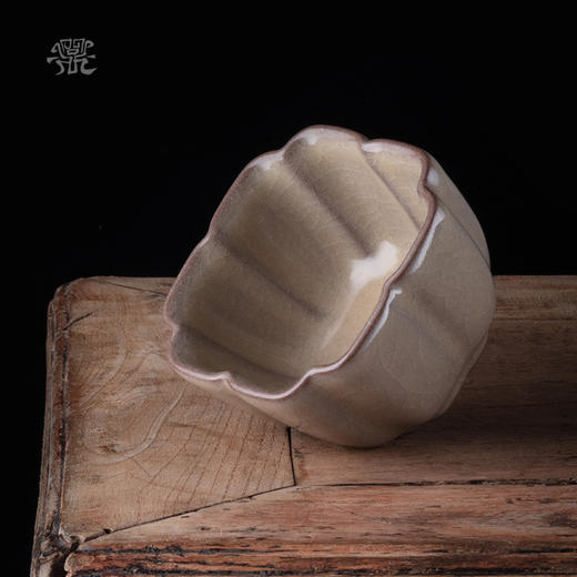 问鼎哥窑 致巧款 葵扇杯 商品图2