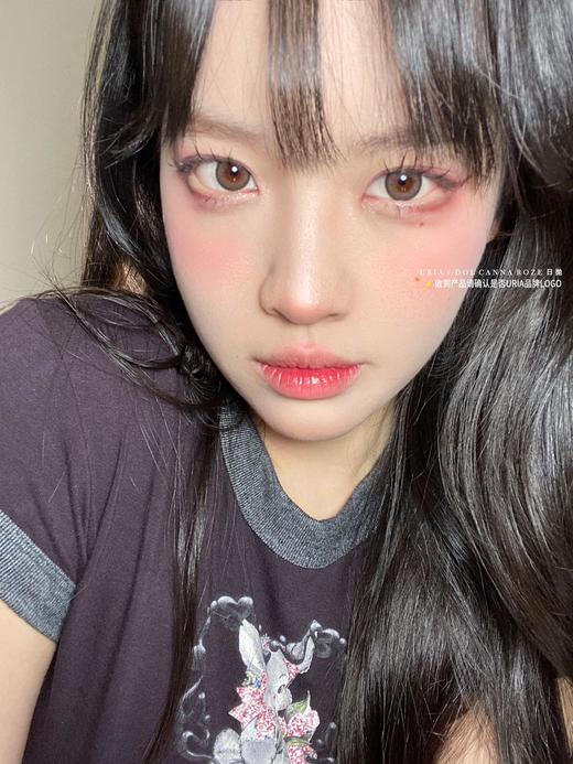 年抛IDOL系列迷雾棕美瞳年抛/半年抛混发 直径14.0着色13.0韩国产 商品图4