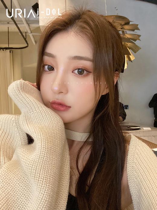 正品IDOL系列青雾绿美瞳年抛/半年抛混发 直径14.0着色13.3韩国产 商品图8