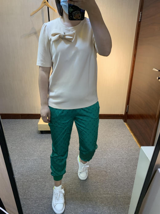 针丝缘春新款超轻柔软液态棉时尚休闲洋气衫6306 商品图6