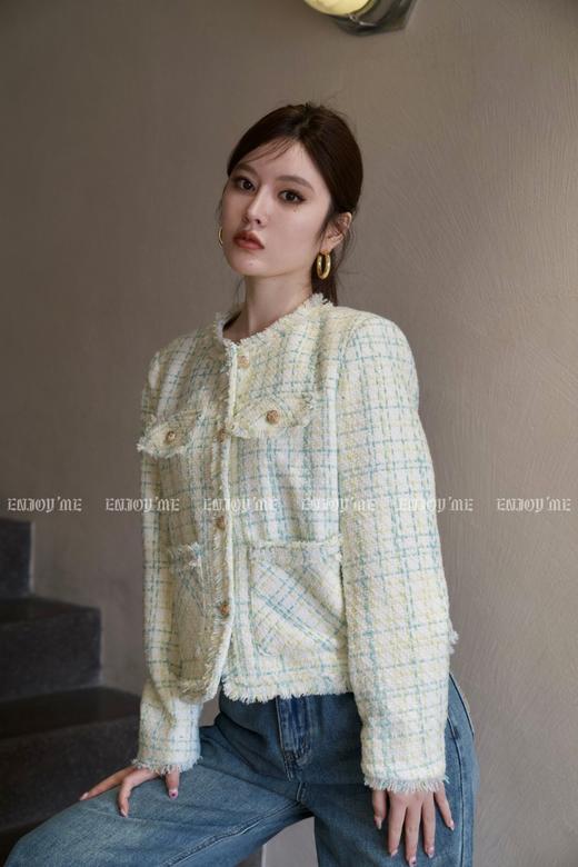 【直播专供款】2023年春季清新绿小香外套 150197380 商品图2