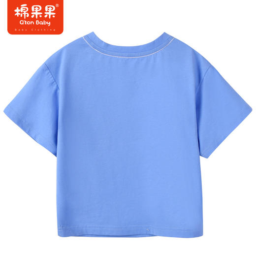 棉果果商场同款男童男宝夏季新品短袖T恤M212140223285 商品图1