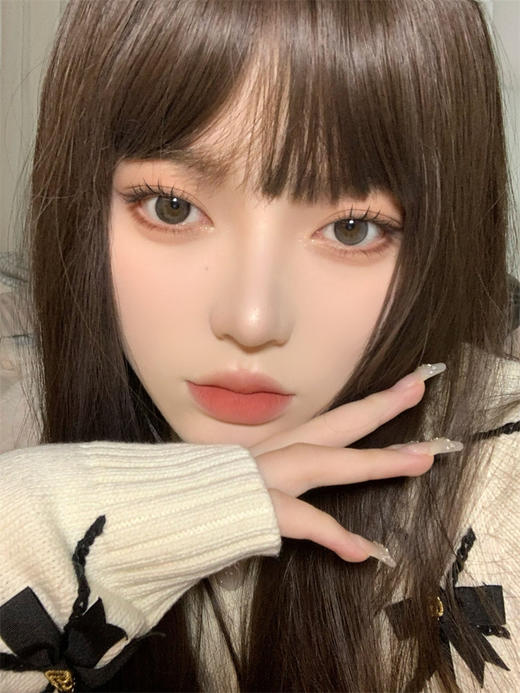 正品半年抛 Pekopeko系列绵绵冻 牛乳绵绵 直径14.0着色13.2 韩国 商品图5