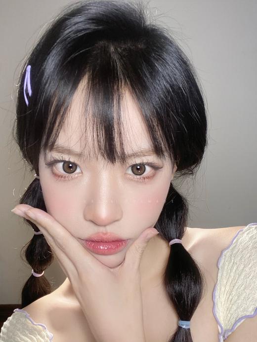 正品IDOL系列青雾绿美瞳年抛/半年抛混发 直径14.0着色13.3韩国产 商品图5