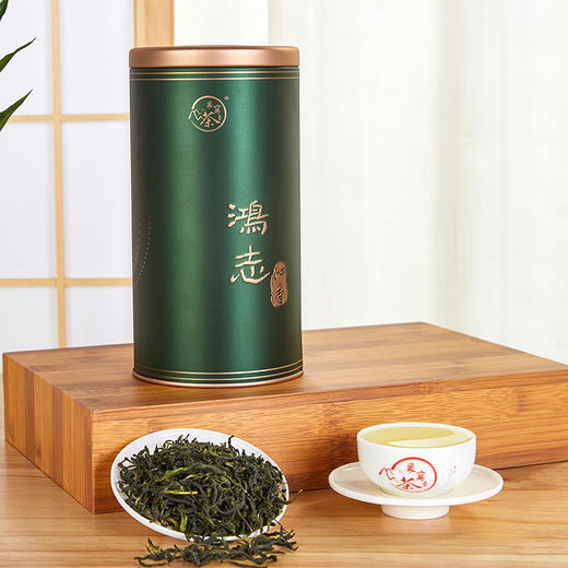 象窝茶鸿志沁香罐装绿茶高山云雾新兴特产 鸿志沁香绿茶 125g * 1罐 125g 商品图10
