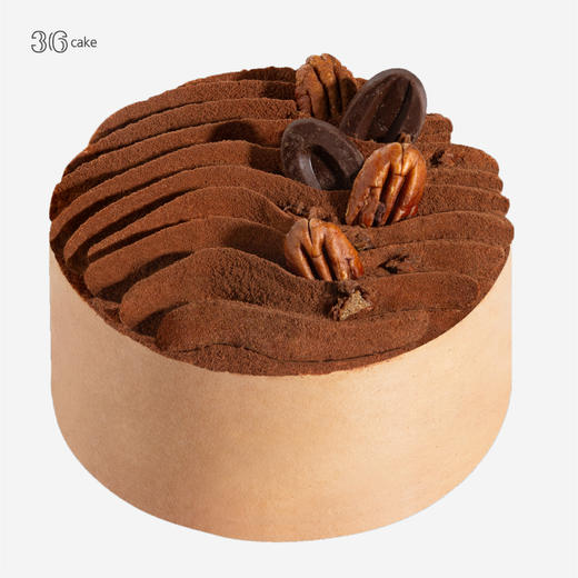 法芙娜黑巧爆浆蛋糕，可选5英寸 商品图0