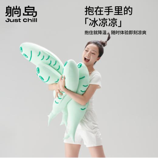 躺岛绿鲤鱼抱枕 商品图0