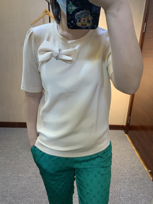 针丝缘春新款超轻柔软液态棉时尚休闲洋气衫6306 商品图7