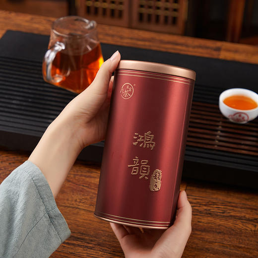 象窝红茶鸿韵馥香红茶罐装 125g 红茶茶叶高山云雾红茶新兴 红茶 * 1罐 125g 商品图4