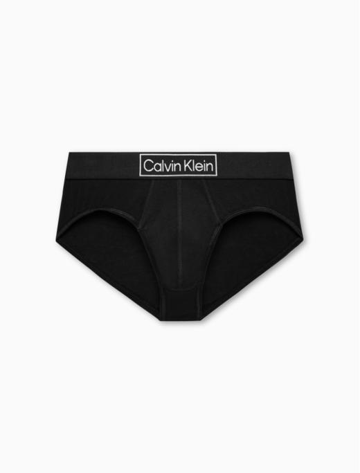 【海南专供价】CKU【复古引力带】男士方框LOGO提花棉质透气三角内裤NB3082 商品图2