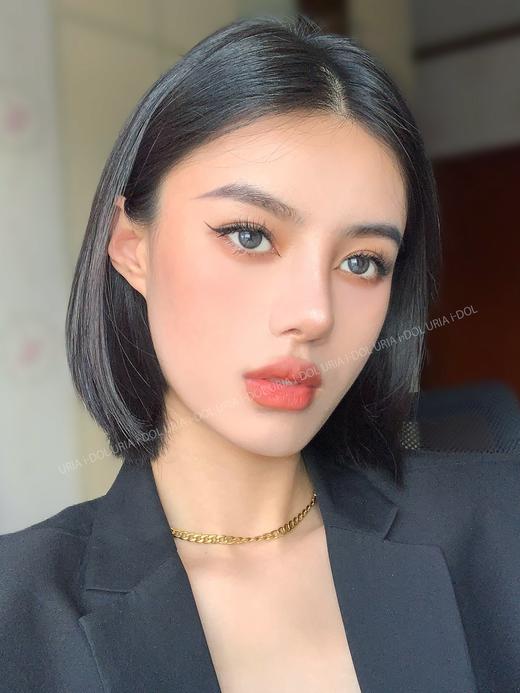 正品IDOL系列黛蓝灰美瞳年抛/半年抛混发 直径14.0着色13.0韩国产 商品图6