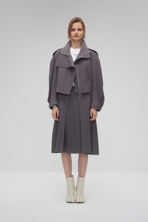 立领长袖夹克 商品图0