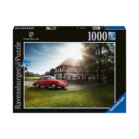 Ravensburger拼图 平面拼图1000片保时捷的旧时光RAVC159970