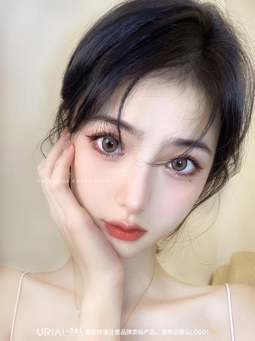 年抛IDOL系列迷雾棕美瞳年抛/半年抛混发 直径14.0着色13.0韩国产 商品图0