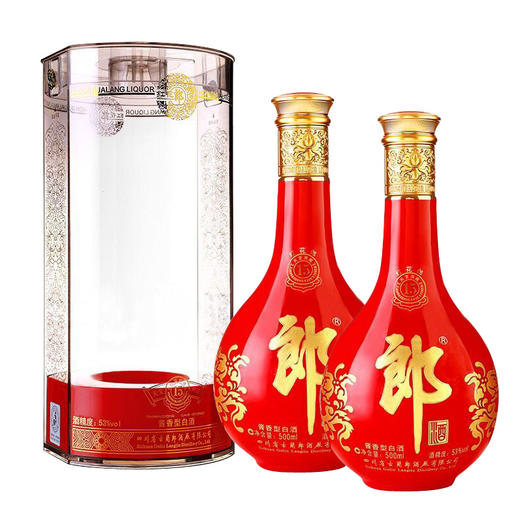 郎酒 红花郎 红十五  酱香型白酒 500ml 53%vol 商品图1