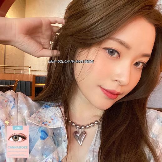 正品IDOL系列黛蓝灰美瞳年抛/半年抛混发 直径14.0着色13.0韩国产 商品图5