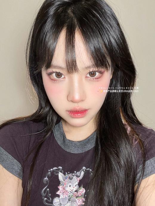 年抛IDOL系列迷雾棕美瞳年抛/半年抛混发 直径14.0着色13.0韩国产 商品图7
