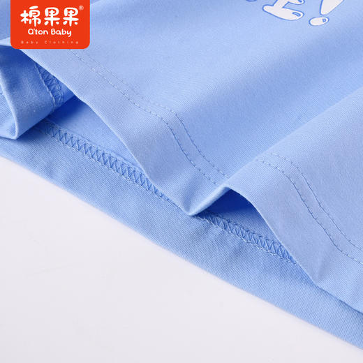 棉果果商场同款夏季男童男宝新品无袖T恤M212170223284 商品图2