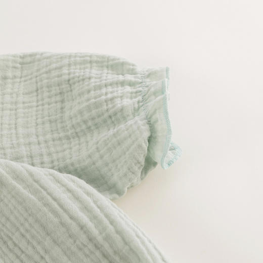 【马克珍妮 芦芙】夏装新款 女童泡泡纱灯笼廓形小衫230836 商品图6