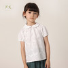 【马克珍妮 芦芙】夏装新款 女童娃娃领印花纯棉小衫230038 商品缩略图1