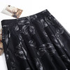 修身气质，印花雪纺拼接时尚高腰休闲半身裙MYX-3305 商品缩略图3