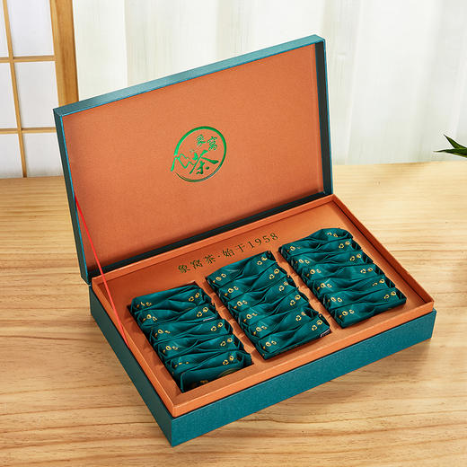 象窝茶鸿志甘露礼盒装绿茶高山云雾新兴特产 甘露绿茶 5g * 36袋 180g 商品图3