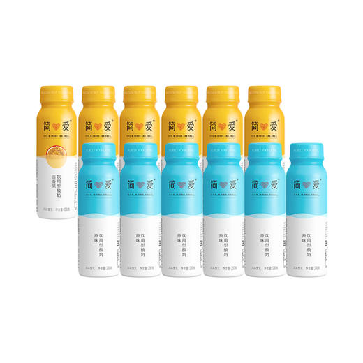 简爱 230百香果6瓶+230原味6瓶 商品图1