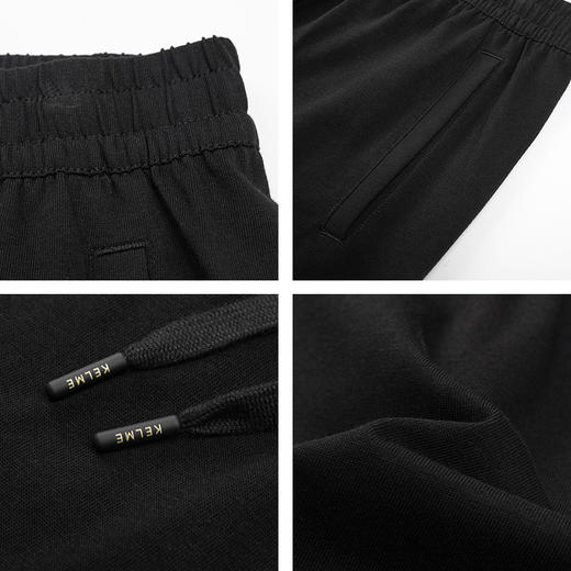 KELME卡尔美针织短裤男2023夏季新款棉宽松五分裤潮流休闲运动裤 商品图4