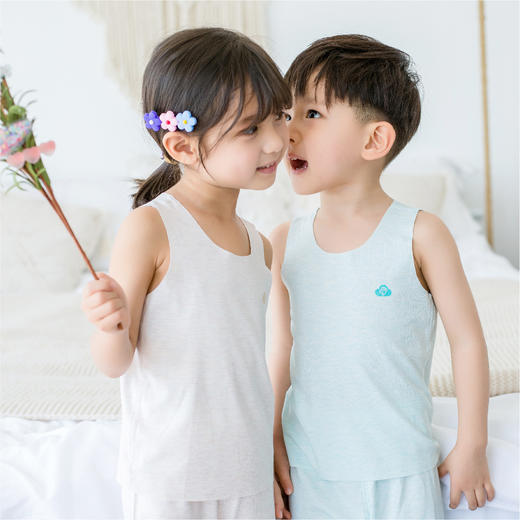 夏款儿童彩纱背心 商品图1