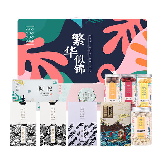 姚朵朵 繁花似锦礼盒 2170克 干货 商品图0