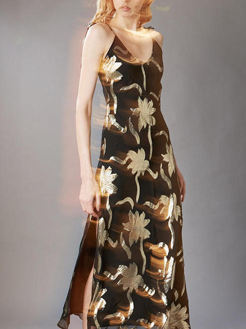 CG｜Classic Silk Slipdress [系细肩带真丝连衣裙] 商品图0