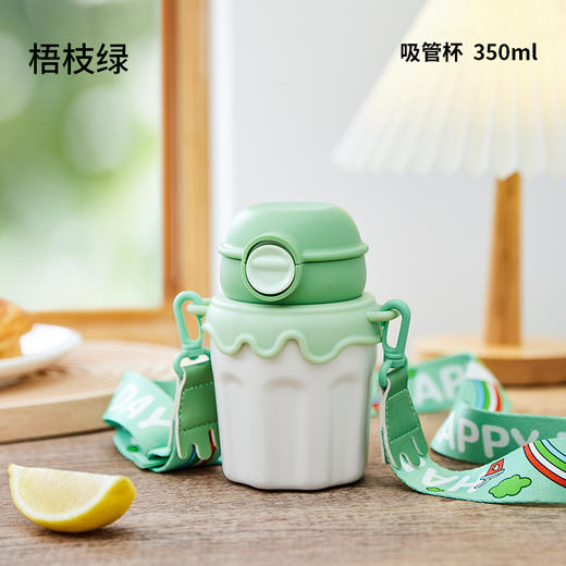 小袋鼠巴布保温杯儿童吸管水杯幼儿园婴儿杯子小学生女宝宝水壶男 商品图9