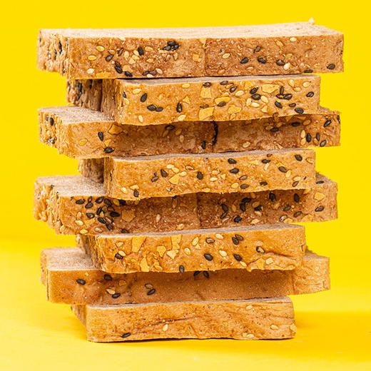 【买就送！谷物粗粮面包】满满谷物，超满足！健身高饱腹代餐，营养早餐面包，全麦面包黑麦吐司面包片切片健康特价清仓 商品图6