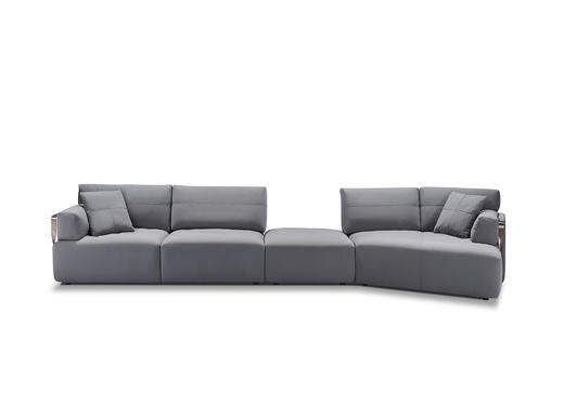 Allure 倾城转角沙发| 更多座位组合，皮布面料可选，详询客服 商品图1