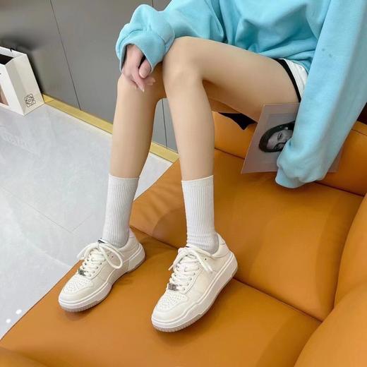 【门店同款】春季真皮锁扣小白鞋 150310805 商品图5