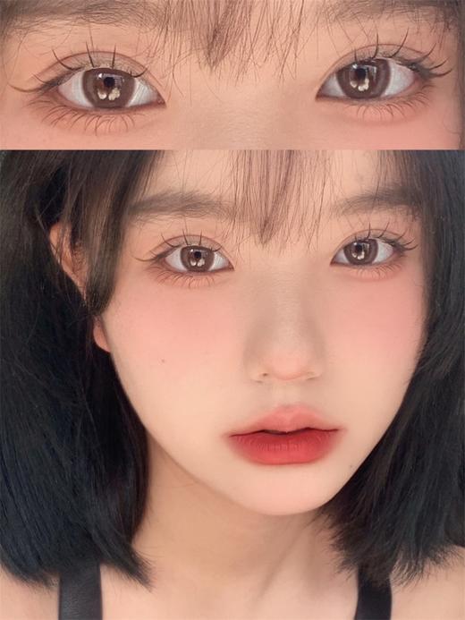 Haniicon正品半年抛| 小澈粉棕美瞳 |直径14.0着色13.4 |新国货 商品图8