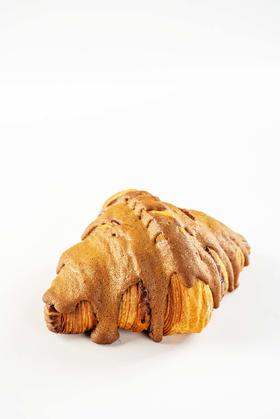 摩卡脆皮爆浆可颂