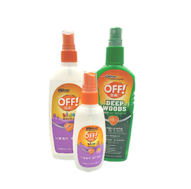 美国OFF欧护经典松木/芦荟防蚊液持久有效防蚊8/4小时成人/儿童适用59ml