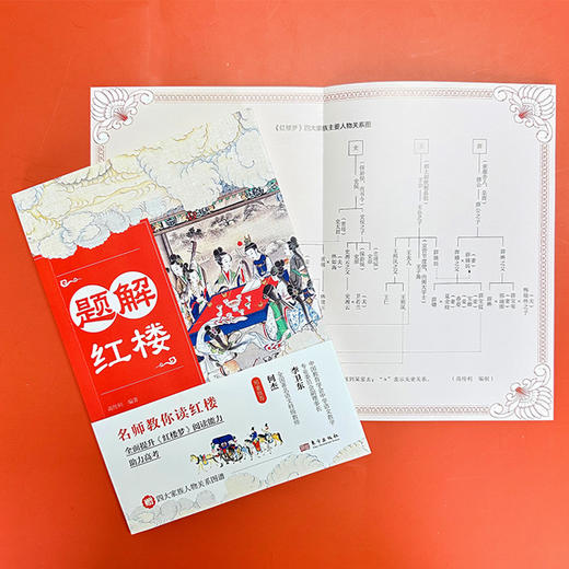 《题解红楼》《题解论语》附赠四大家族人物关系图谱 | 名师教你读红楼+论语，全面提升《红楼梦》《论语》阅读能力，助力高考！ 商品图7