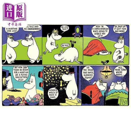 【中商原版】Moomin and the Martians (PB) (full-colour comic strips)桥梁漫画书：姆明和火星人 英文原版 进口图书 儿童漫画图画小说 商品图3