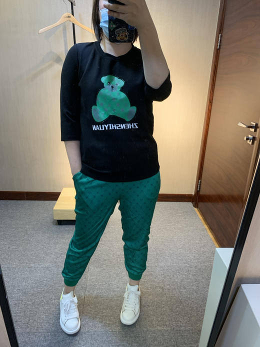 【爆款自留】针丝缘春夏爆款轻薄显瘦舒适百搭防蚊防晒休闲裤8136 商品图6