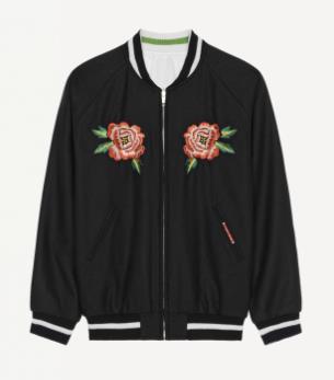 【特价商品不退不换】KENZO 外套男  FC65BL1369RJ-99J BLACK.WOOL 商品图0