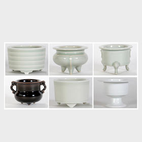 上诗 “瑶佩”玉珏琴炉套装