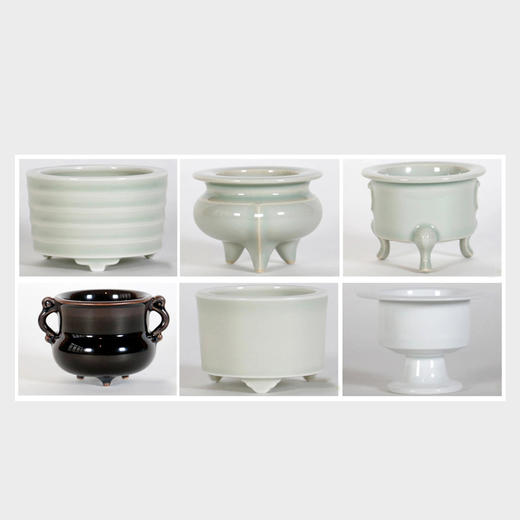 上诗 “瑶佩”玉珏琴炉套装 商品图0