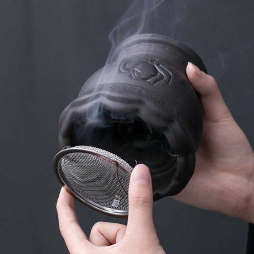 【砭石火龙灸罐】新款刮痧隔热温灸全身按摩双层艾灸杯【618】 商品图2