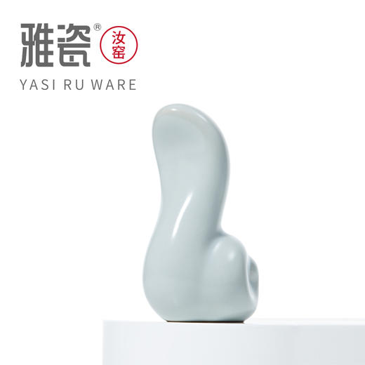 汝窑赞赞蛇 茶宠  摆件 商品图4